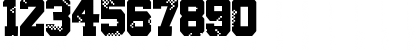 Download Digital College Regular Font Numeric Preview