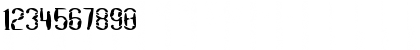 Download Dekon Regular Font Numeric Preview