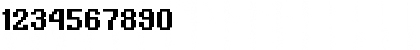 Download Digits Regular Font Numeric Preview