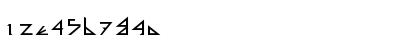 Download Deltoid Regular Font Numeric Preview