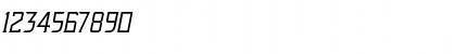 Download Delux Regular Font Numeric Preview