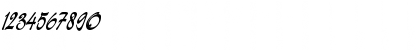 Download Demian Cyr Plain1.0 Font Numeric Preview