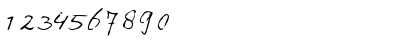 Download Denissen Regular Font Numeric Preview