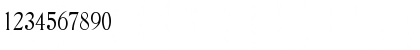 Download Denver-Light Regular Font Numeric Preview