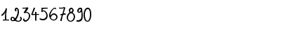 Download Desard Regular Font Numeric Preview