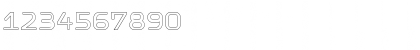 Download Destiny_Light Regular Font Numeric Preview