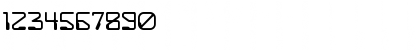Download DestructoBeam BB Regular Font Numeric Preview
