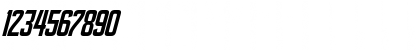 Download Dreamlands Italic Font Numeric Preview