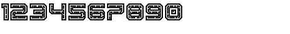 Download EC Bricks Regular Font Numeric Preview