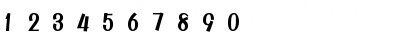 Download DFPOP3W12U-B5 Regular Font Numeric Preview
