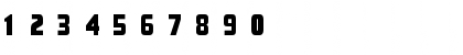 Download DFZongYiW9U-B5 Regular Font Numeric Preview