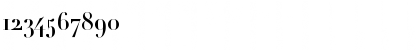 Download Didot Bold Font Numeric Preview
