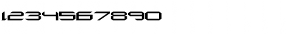 Download Digeria Normal Font Numeric Preview