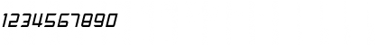 Download DigiMode1988 Regular Font Numeric Preview