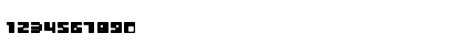 Download Digit LoFi Font Numeric Preview