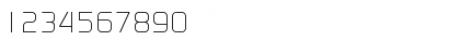 Download Digital-Light Regular Font Numeric Preview