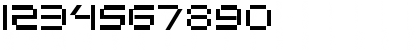 Download Digitalema Regular Font Numeric Preview