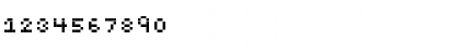 Download DigitalFun Regular Font Numeric Preview