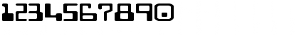 Download DigitalMachineExtended Regular Font Numeric Preview