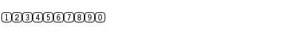 Download DigitsandPairsA Regular Font Numeric Preview