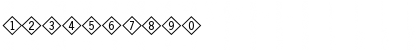 Download DigitsandPairsD Regular Font Numeric Preview