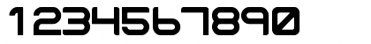 Download Enhance Regular Font Numeric Preview