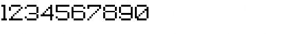 Download Epson Pixeled Regular Font Numeric Preview