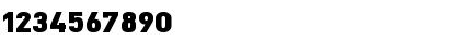 Download Dinova Black Font Numeric Preview