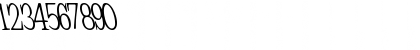 Download Dis Regular Font Numeric Preview
