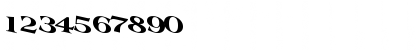 Download Dis Regular Font Numeric Preview