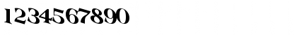 Download Dis Regular Font Numeric Preview