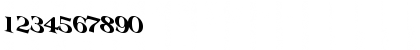 Download DisPlacedFont Regular Font Numeric Preview