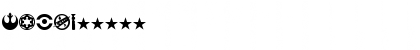 Download Distant Galaxy Symbols Regular Font Numeric Preview
