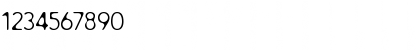 Download Distro Light Regular Font Numeric Preview