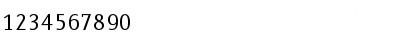 Download Diverda Serif Com Light Font Numeric Preview