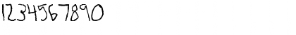 Download AdLib Regular Font Numeric Preview