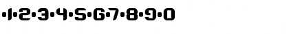 Download Dixie Regular Font Numeric Preview