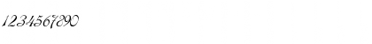 Download Dobkin-Script Regular Font Numeric Preview