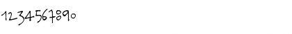 Download Docporn Regular Font Numeric Preview