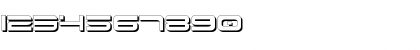 Download Dodger Shadow Shadow Font Numeric Preview