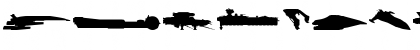 Download Famous Spaceships 2 Regular Font Numeric Preview