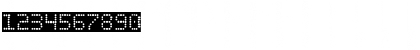 Download Fanfare Ticker Background Regular Font Numeric Preview