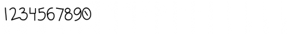 Download Doodle Tipsy Regular Font Numeric Preview