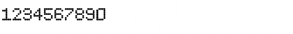 Download Dotimatrix 5 Regular Font Numeric Preview