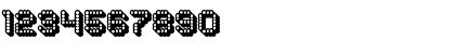Download Dots All For Now 3D JL Regular Font Numeric Preview