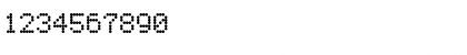 Download DotsType Regular Font Numeric Preview