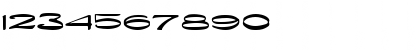 Download Dragonfly MF Regular Font Numeric Preview