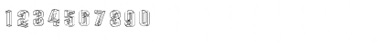 Download DreideeSketches Regular Font Numeric Preview