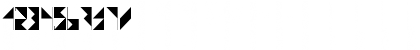 Download dreieck_rw Regular Font Numeric Preview