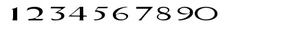Download DriscollSSK Regular Font Numeric Preview